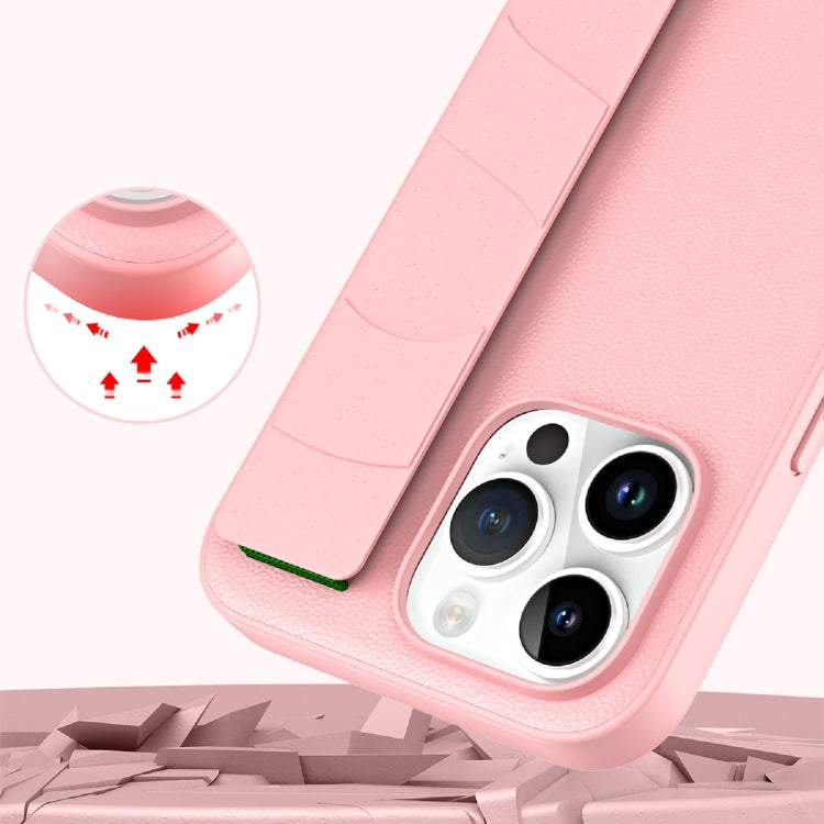 Skin Elastic Wrist Grip Back Cover Phone Case, For iPhone 15 Pro Max, For iPhone 14, For iPhone 15 Pro, For iPhone 14 Pro, For iPhone 14 Plus, For iPhone 15 Plus, For iPhone 14 Pro Max, For iPhone 15