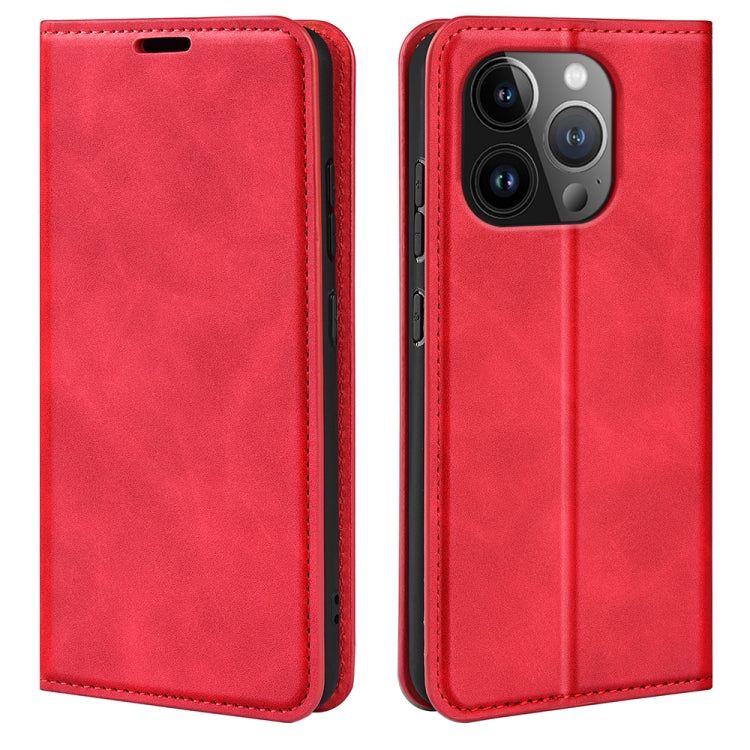 Retro-skin Magnetic Suction Leather Phone Case, iPhone 16e, For iPhone 15 Pro Max, For iPhone 15 Pro, For iPhone 15 Plus