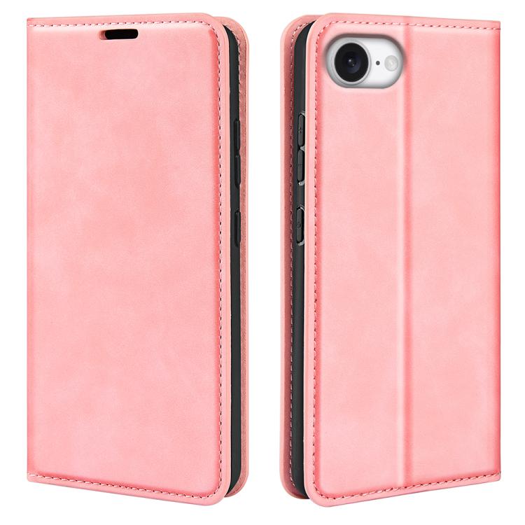 Retro-skin Magnetic Suction Leather Phone Case, iPhone 16e, For iPhone 15 Pro Max, For iPhone 15 Pro, For iPhone 15 Plus