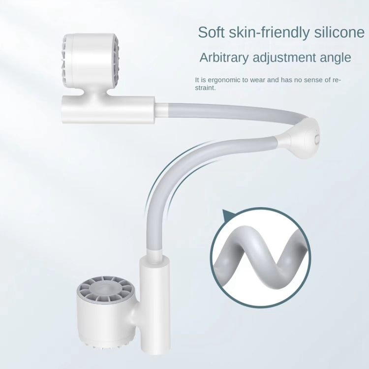 Long Life Twin-head Turbine Bladeless Neck Lazy Sports Fan