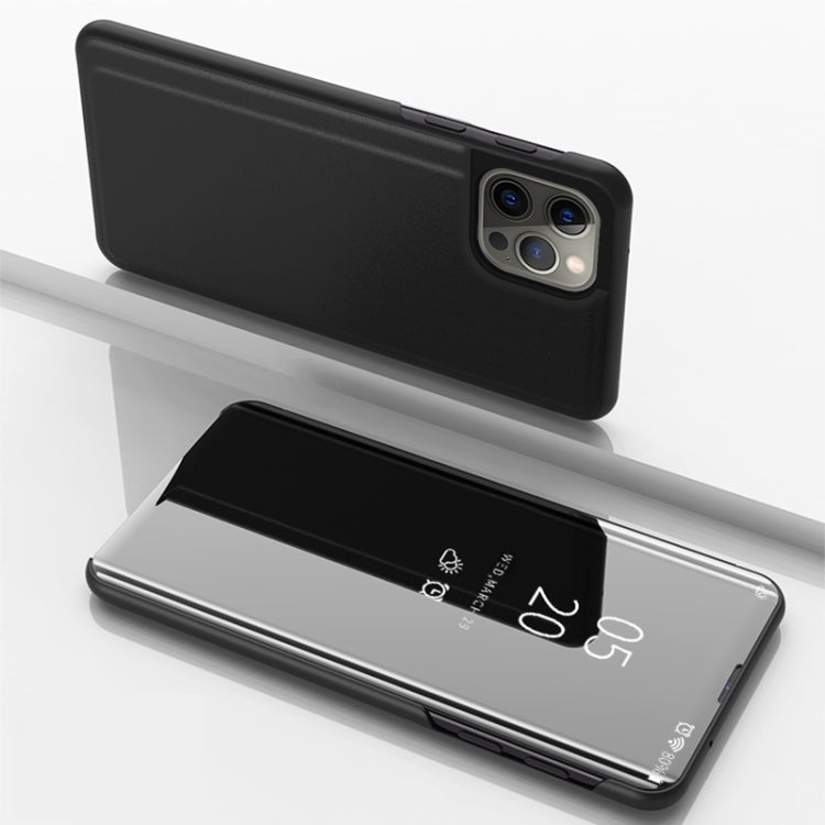 جراب هاتف جلدي أفقي قابل للطي مع حامل، مع مرآة مطلية، مناسب لأجهزة iPhone 16e وiPhone 16 Pro Max وiPhone 16 Pro وiPhone 16 Plus وiPhone 16 وiPhone 15 Pro Max