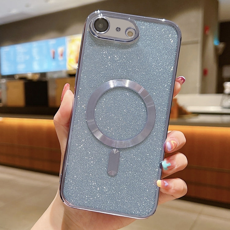 Glitter Electroplating MagSafe TPU Phone Case, For iPhone 11 Pro Max, For iPhone 11, For iPhone 11 Pro, For iPhone XR, For iPhone XS Max, For iPhone SE 2022 / 7 / 8