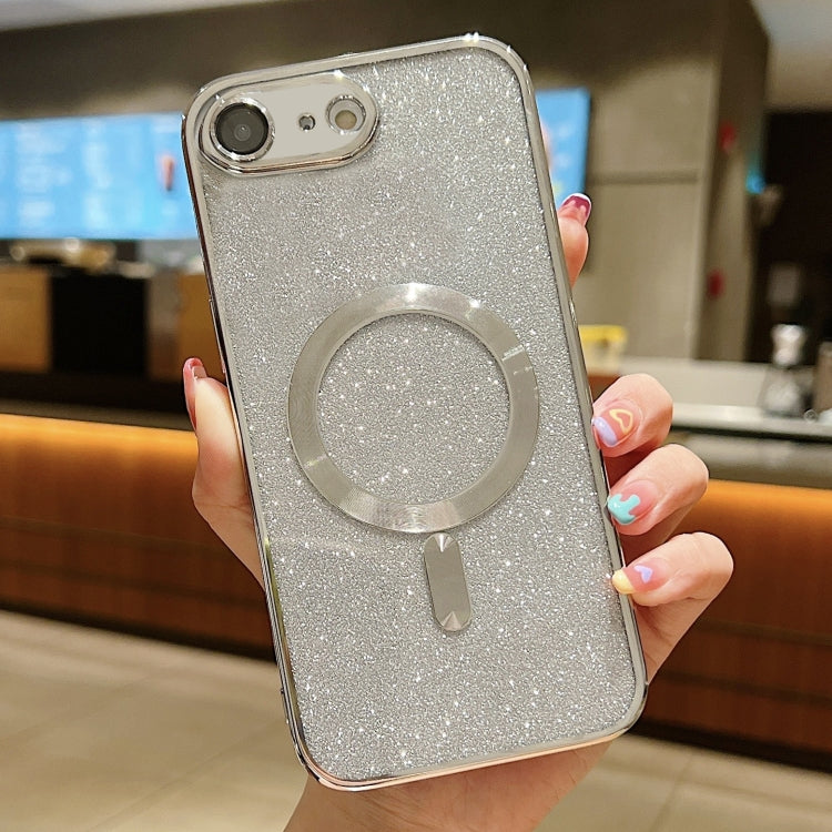 Glitter Electroplating MagSafe TPU Phone Case, For iPhone 11 Pro Max, For iPhone 11, For iPhone 11 Pro, For iPhone XR, For iPhone XS Max, For iPhone SE 2022 / 7 / 8