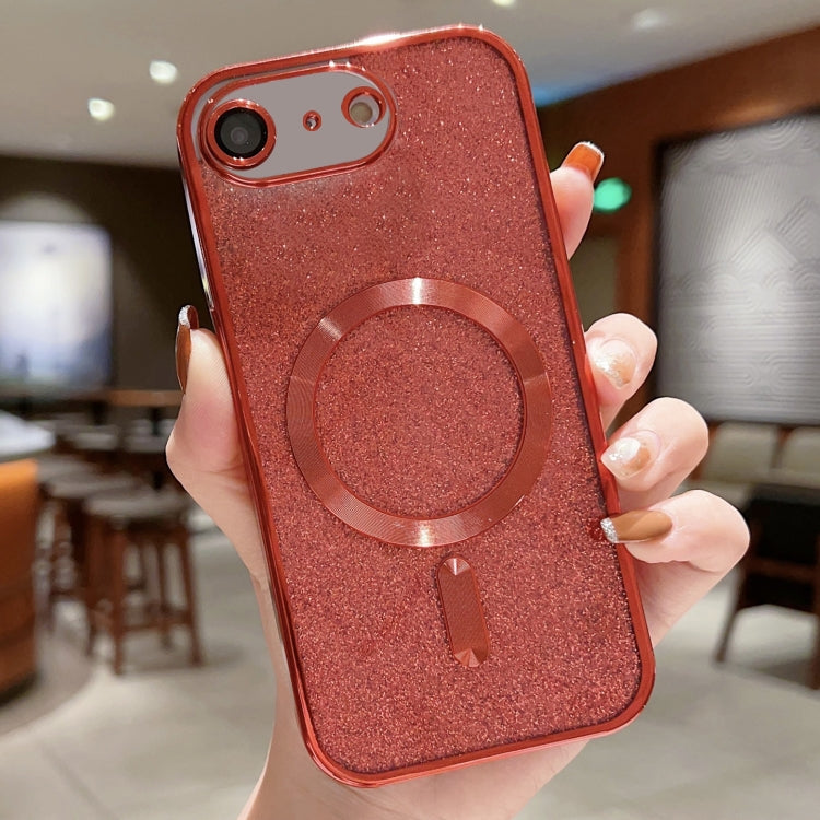 Glitter Electroplating MagSafe TPU Phone Case, For iPhone 11 Pro Max, For iPhone 11, For iPhone 11 Pro, For iPhone XR, For iPhone XS Max, For iPhone SE 2022 / 7 / 8