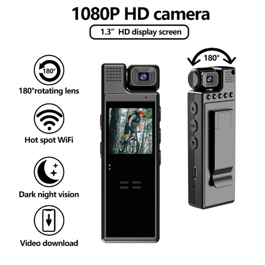 L9 WiFi HD Night Vision Camera Outdoor Sports Conference Video Recording Camera