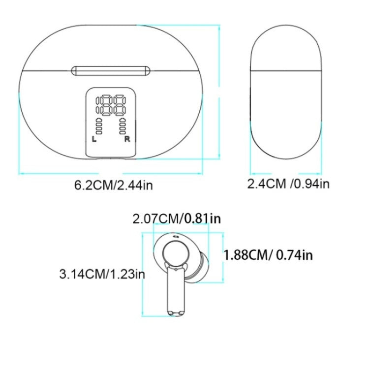 M10 Wireless Bluetooth Smart Voice Translator Headset Multiple Languages Translation Earphones