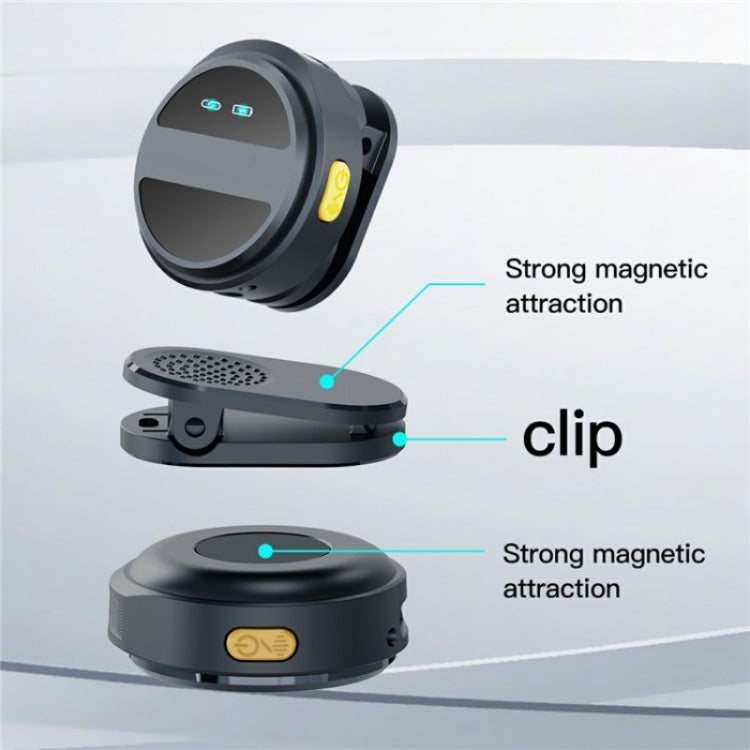 SX21 Type-C Port 2.4G Smart Clip-On Wireless Microphone