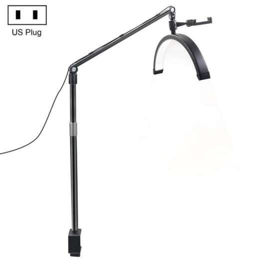 D-M30X 23 inch Half Moon Shape Beauty Manicure Lamp Curved Fill Light