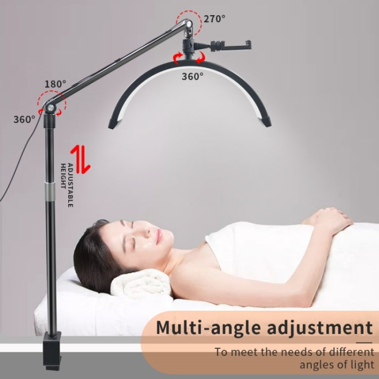 D-M30X 23 inch Half Moon Shape Beauty Manicure Lamp Curved Fill Light