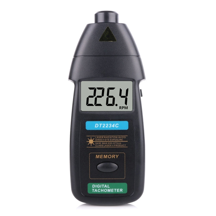 DT2234C مقياس سرعة الدوران الرقمي بالليزر بدون تلامس، DT2234C
