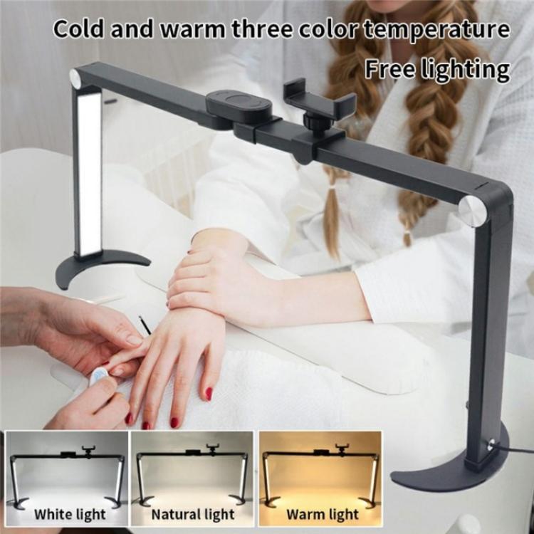 M21X 35W Beauty Tattoo Eyebrow Eyelash Nail Art Lighting Lamp with Phone Stand