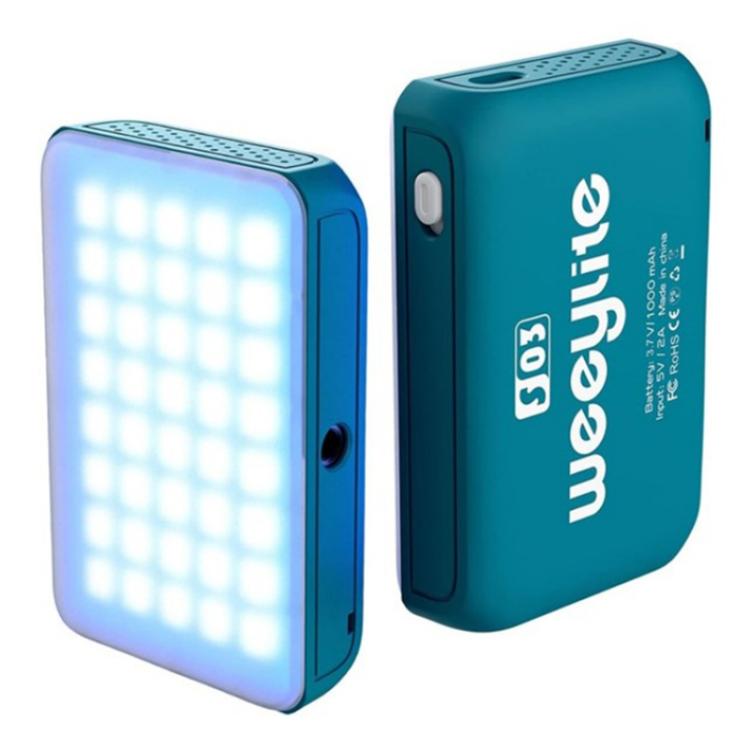 Weeylite S03 Portable RGB Light Video Live Streaming Photography Full Color Fill Light