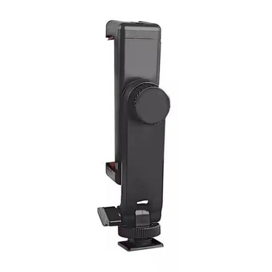 KY18 Live Streaming Photography DSLR Camera Rotating Cellphone Clamp Cold Shoe Mount