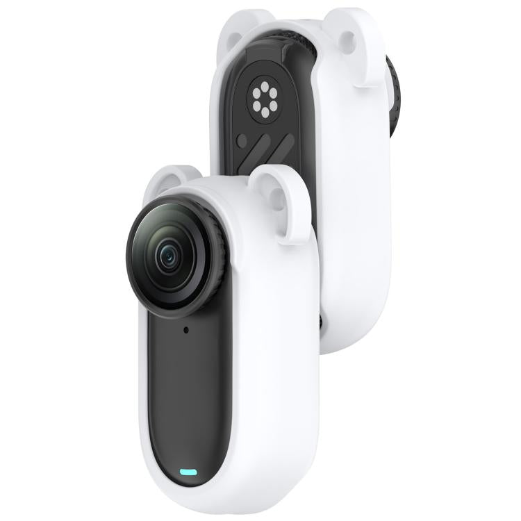 Solid Color Silicone Protective Case, For Insta 360 Go 2, For Insta 360 Go 3S / Go 3