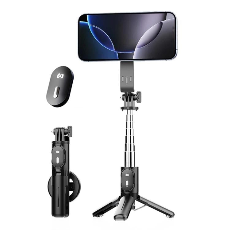 P08Y Pro Portable Travel Selfie Stick Tripod Mini Magsafe Phone Stand with Remote Control