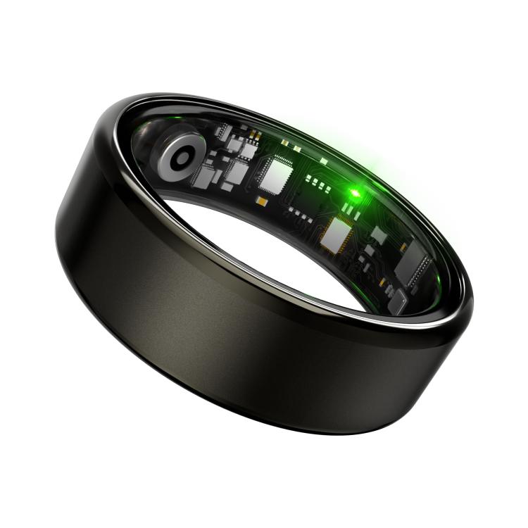 R100 SIZE 12 Smart Ring, Support Heart Rate / Blood Oxygen / Sleep Monitoring / Remote Photography