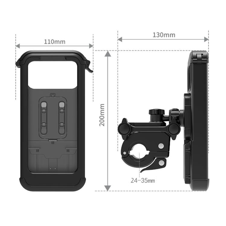 DS-MT3 Touchscreen Waterproof Anti-fog GPS Navigation Motorcycle Bike Phone Stand