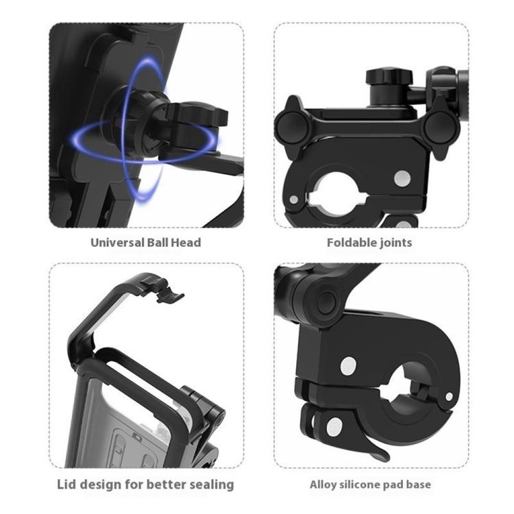 DS-MT3 Touchscreen Waterproof Anti-fog GPS Navigation Motorcycle Bike Phone Stand
