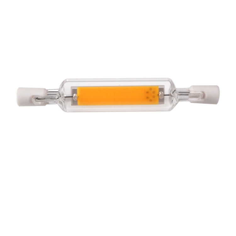 R7S 5W COB LED Lamp Bulb Glass Tube for Replace Halogen Light Spot Light,Lamp Length: 78mm, 220v, 110v