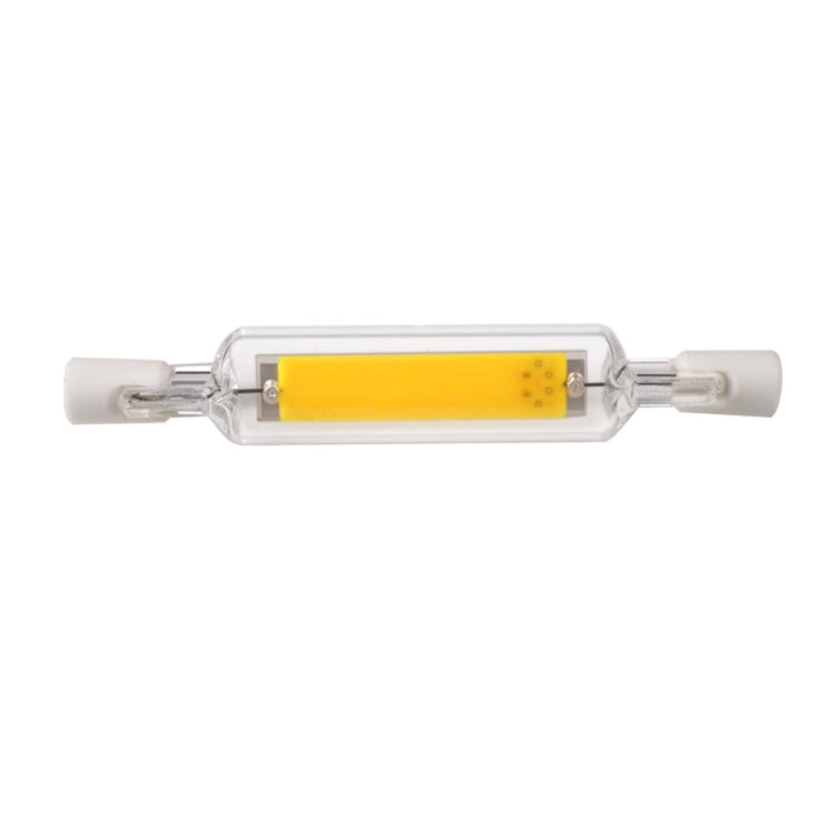 R7S 5W COB LED Lamp Bulb Glass Tube for Replace Halogen Light Spot Light,Lamp Length: 78mm, 220v, 110v