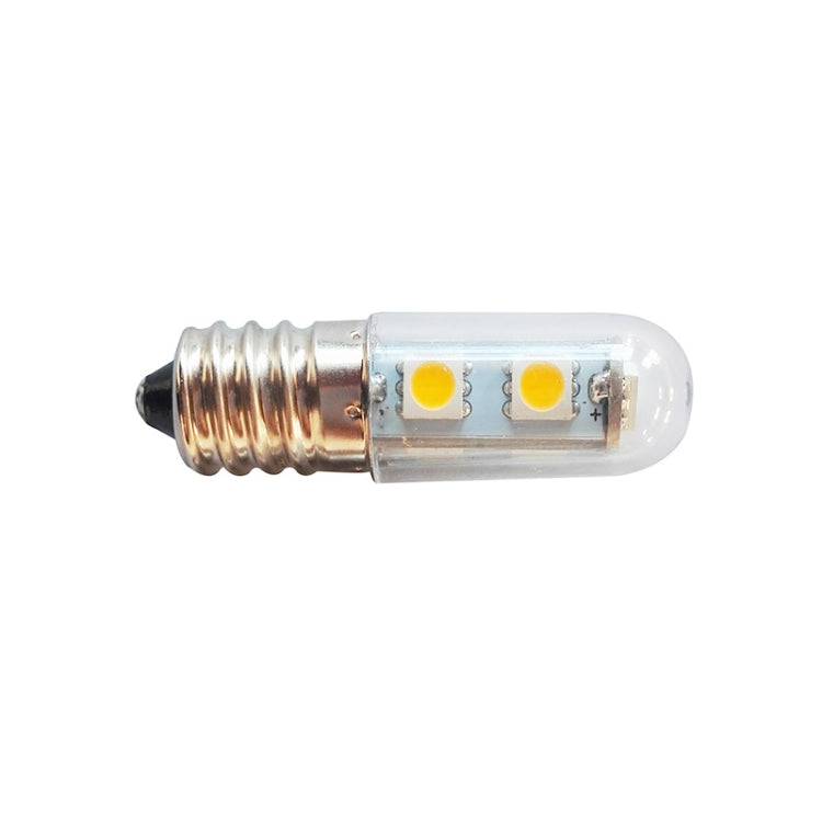 E14 screw light LED refrigerator light bulb 1W 220V AC 7 light SMD 5050 ampere LED light refrigerator home, Warm White, Cool White