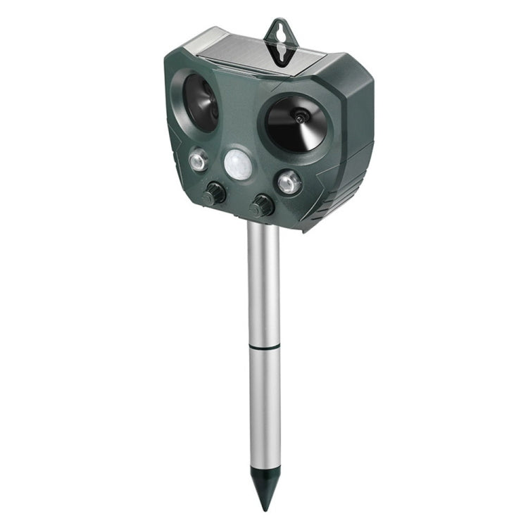 Outdoor Ultrasonic Solar Animal Repeller Pest Mouse Repeller Sensor Garden Bird Cat Dog Fox Repellent Keep Animals Away, Repellent