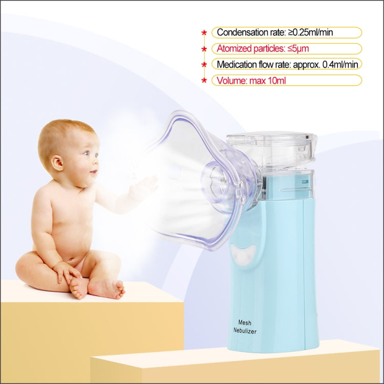 RZ823 Health Network Nebulizer Handheld Household Child Adult Asthma Inhaler Mini Care Inhalation Ultrasonic Nebulizer, RZ823