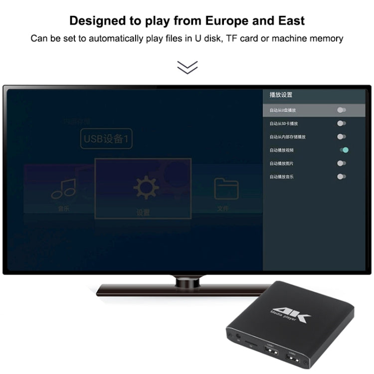 4K HD Player Single AD