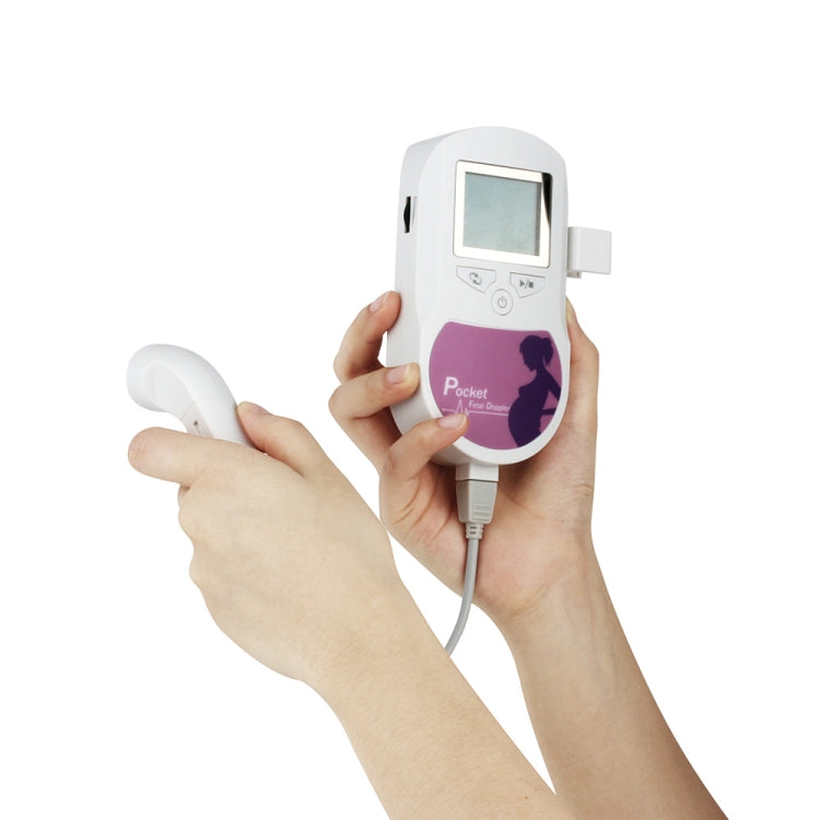 Baby Sound C Fetal Doppler Prenatal Pocket Digital Ultrasound Detector Angel Heartbeat Pregnant Doppler Prenatal Monitor