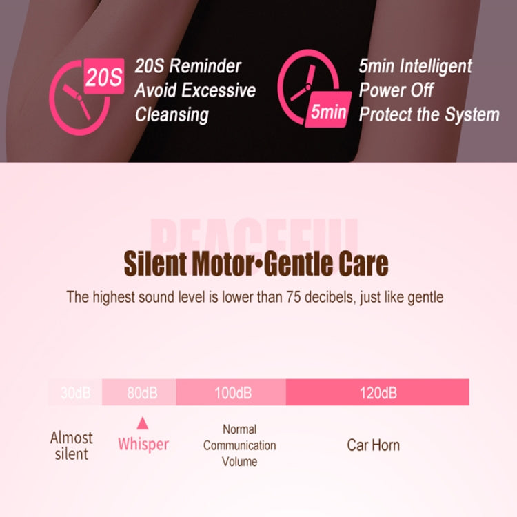 Duosi 2in1 Electric Facial Cleansing Brush Waterproof face Skin Cleansing Massager Silicone Vibration Scrubber Pore Clear Blackhead Remover
