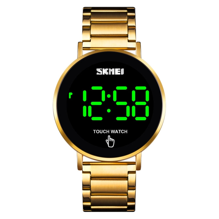 SKMEI 1550 Simple and Stylish LED Touch Screen Men Watch Waterproof Stainless Steel With Electronic Watch