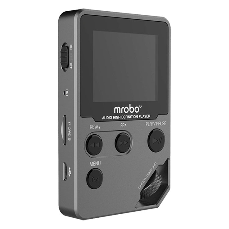1.8 inch HIFI MP3 Player Metal High Sound Quality Entry-level Lossless Music Player, Support TF Card / FM / E-book