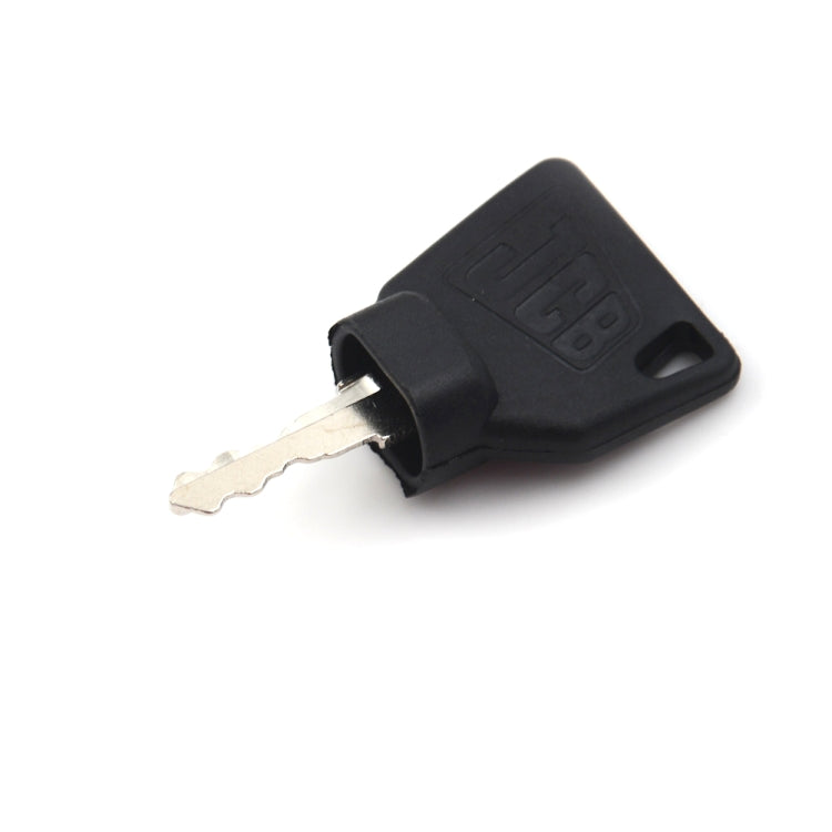 JCB 3CX Parts Digger Plant Keys Equipment Ignition Stainless Steel Key For Switch Starter Black, Digger Plant Key