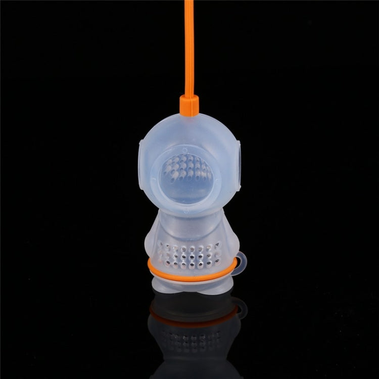 Creative Diver Shape Tea Strainer Filter Silicone Teabags