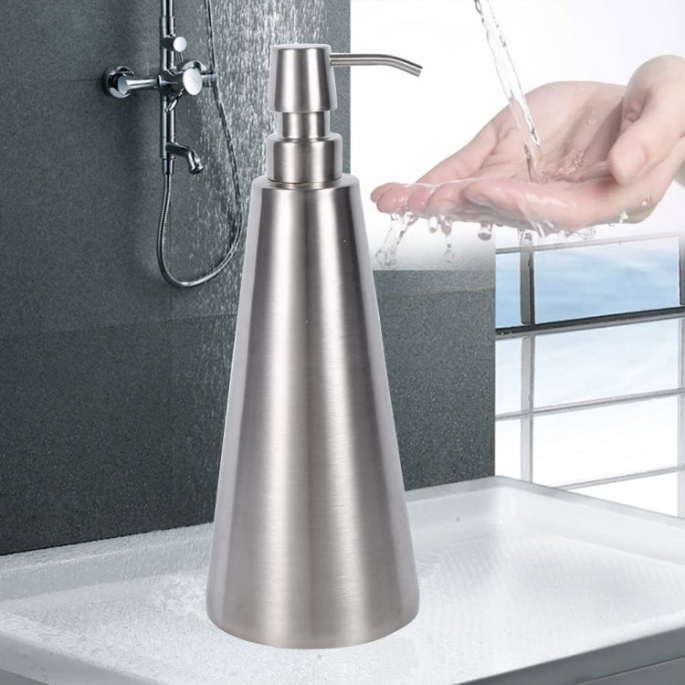 800ml Stainless Steel Soap Dispenser Cone Hand Sanitizer Bottle, 800ml