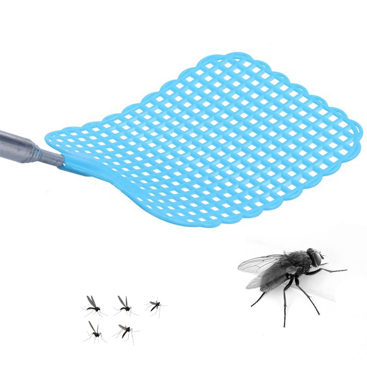 Creative Retractable Plastic Fly Swatter Summer Supplies Mosquito Swatter