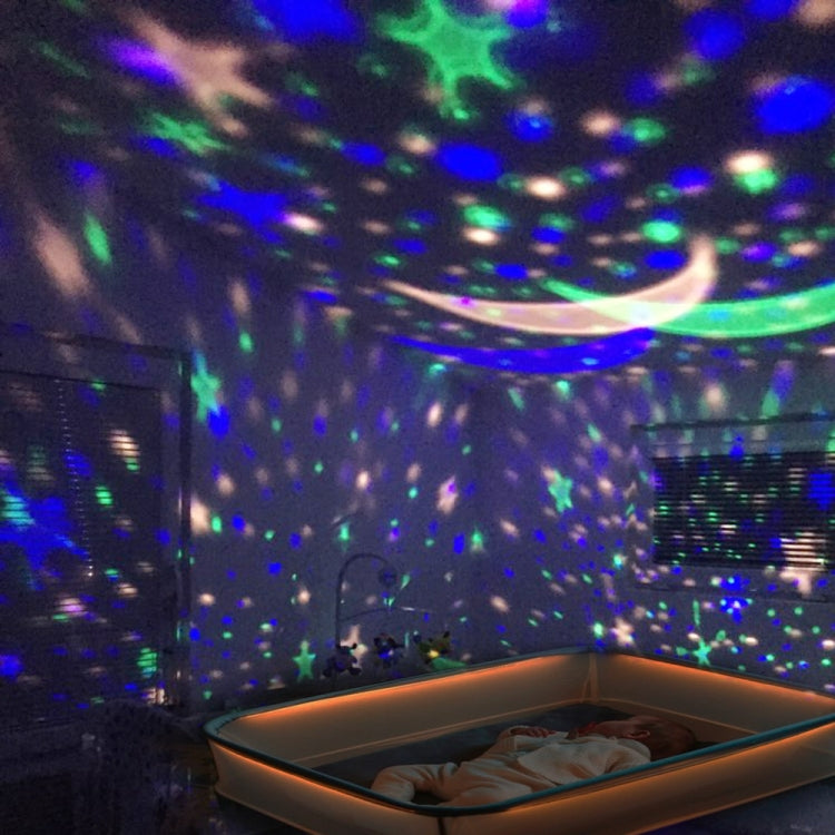 Stars Starry Sky LED Battery USB Night Light Projector Luminaria Moon Novelty Table Night Lamp for Children, Blue, Pink, Purple