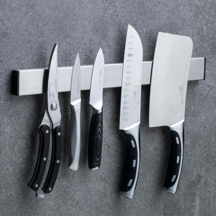 Stainless Steel Knife Holder Kitchen Rack Magnetic Suction Knife Holder