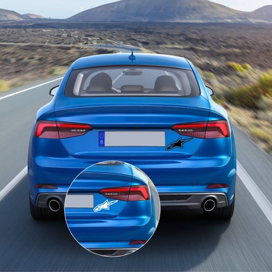 10 PCS Alpine Star Car Sticker Motorcycle Car Decoration, Size: 18x7.6cm, Alpine Star