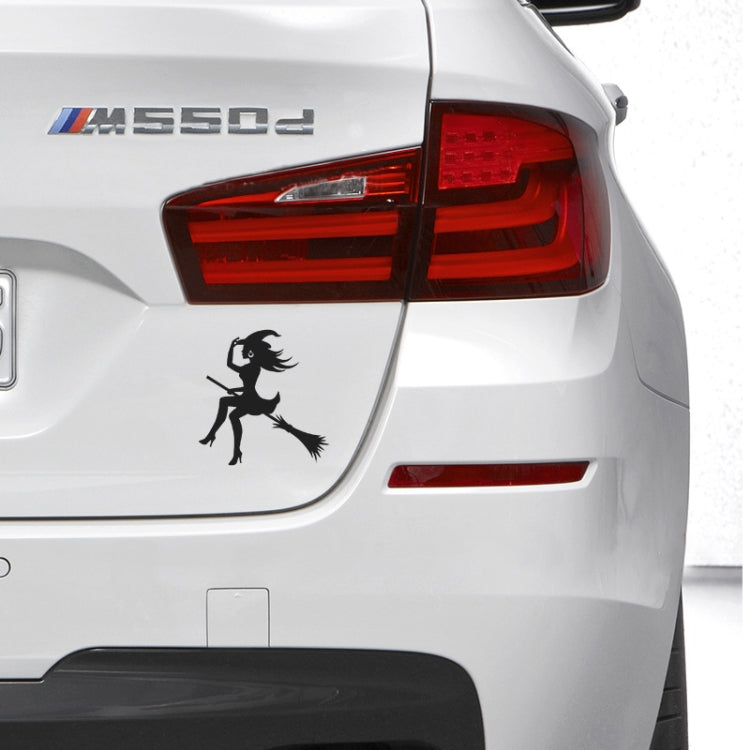 Sexy Witch Fashion Car Sticker Vinyl Decals Decor, Size: 15x14cm, Sexy Witch