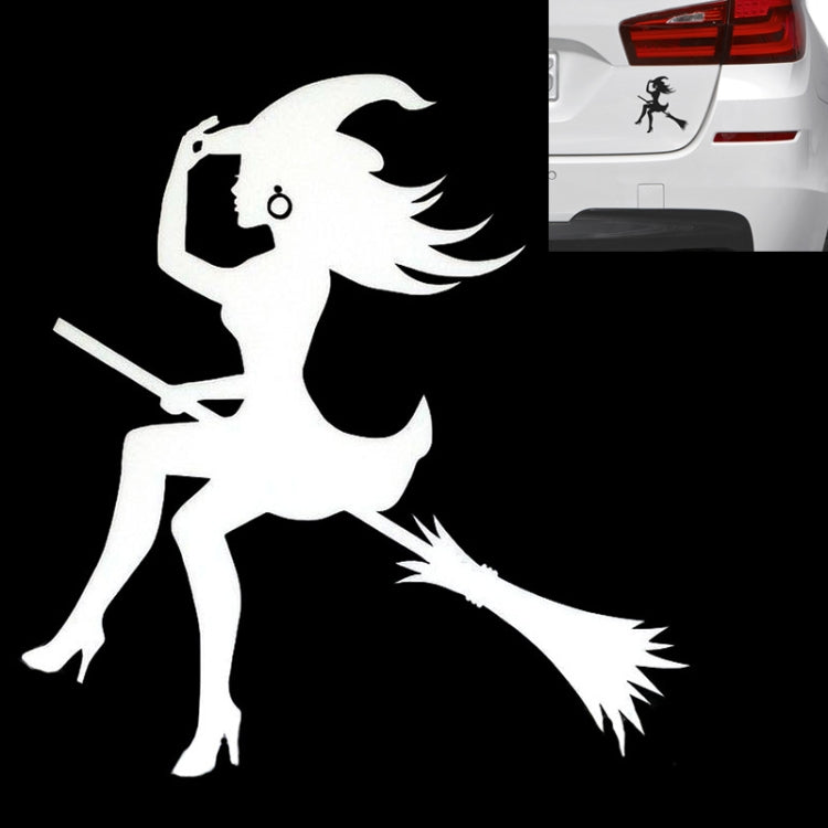 Sexy Witch Fashion Car Sticker Vinyl Decals Decor, Size: 15x14cm, Sexy Witch