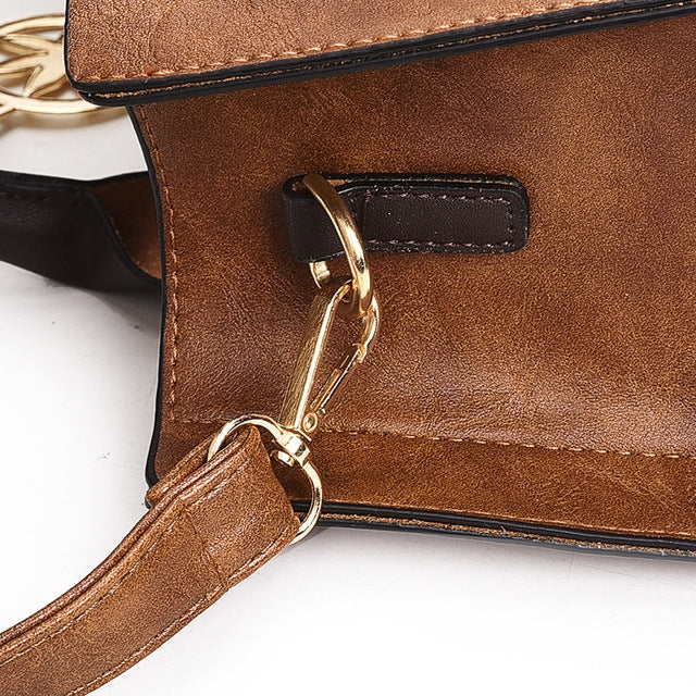 3 in 1 Leather Women Large Tote Bags Shoulder Bag Messenger Bag Purse
