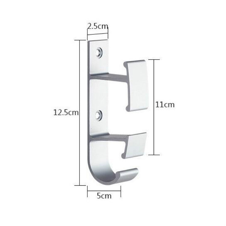 Creative Hook for Bathroom Wall-mounted Washbasin, Black Sand (Double-sided Tape)