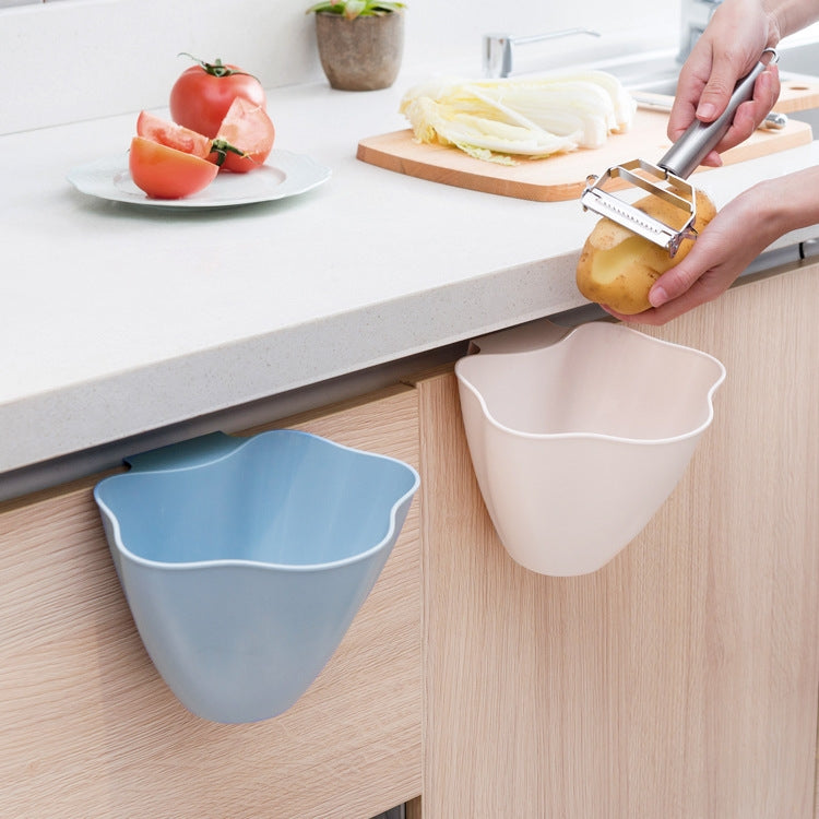 Kitchen Cupboard Back Garbage Bin Cabinet Door Garbage Trash Storage Hanging Trash Rack