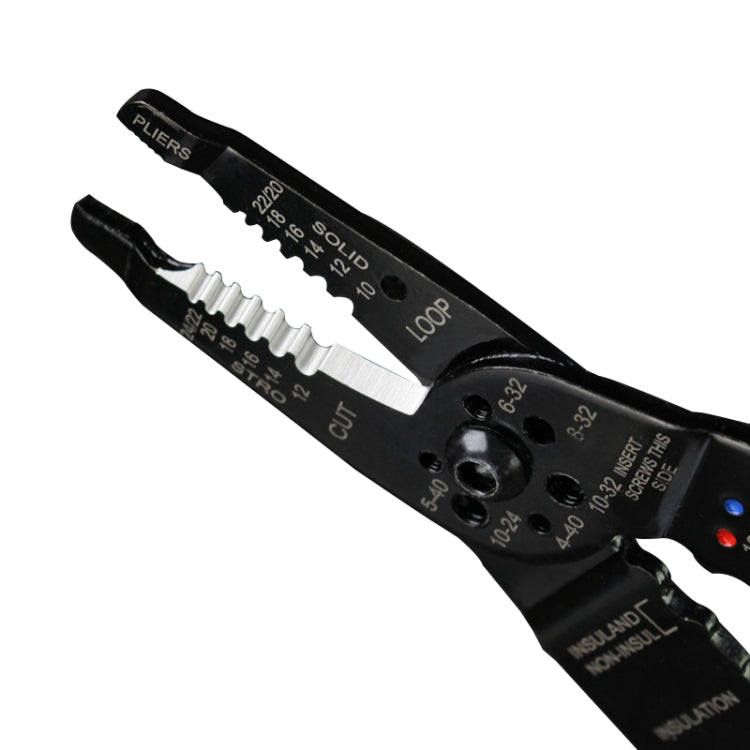 8 Inch Multi-function Cable Insulation Cutting Wire Stripper Electrician Repair Tool, 8 Inch Wire Stripper