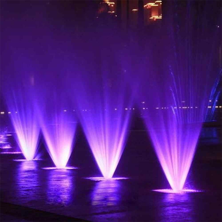 فوهة مياه من النحاس بالكامل بتصميم الألعاب النارية، رأس نافورة للمناظر الطبيعية، 4 نقاط، 6 نقاط، 1 بوصة، 1.5 بوصة
