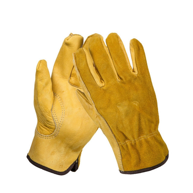 2 Pairs Motorcycle Gloves Riding Gloves Garden Labor Protection Safety Gloves