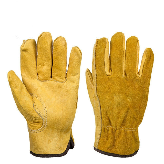2 Pairs Motorcycle Gloves Riding Gloves Garden Labor Protection Safety Gloves