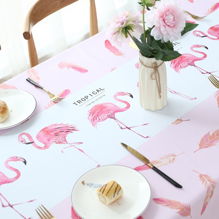 Printinging Coffee Dining Table Cloth PVC Waterproof Oilproof Anti-scalding Tablecloth, 120x120cm Square Table, 140x140cm Square Table, 120x180cm Dining Table, 140x180cm Dining Table, 140x200cm Dining Table, 140x220cm Dining Table