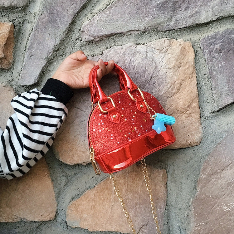 Cute Leather Shoulder Bag Messenger Bag Girls Solid Color Mini Zip Small Square Bag Tote Bag